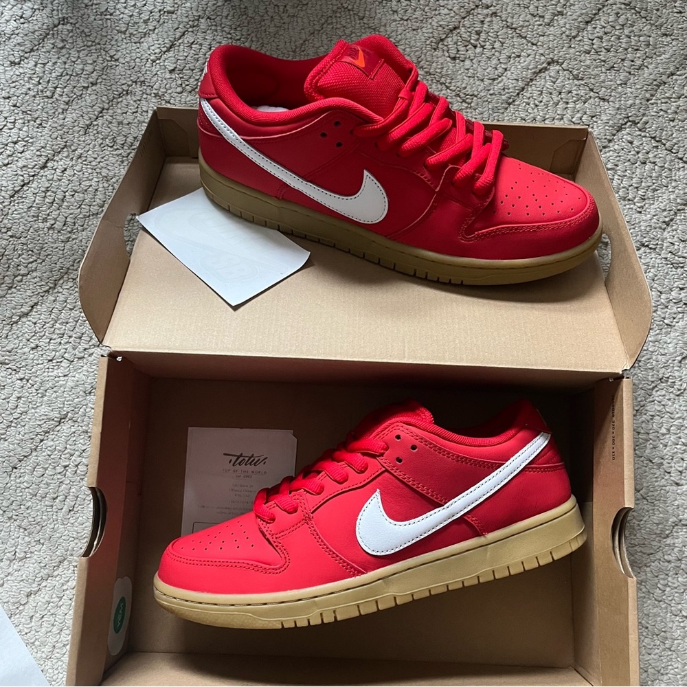 Nike SB Dunk Low Pro “University Red”